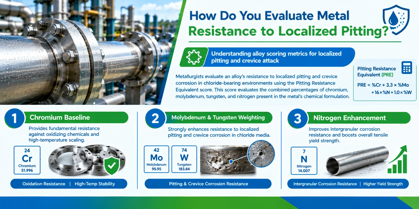 Evaluating Metal Resistance to Localized Pitting