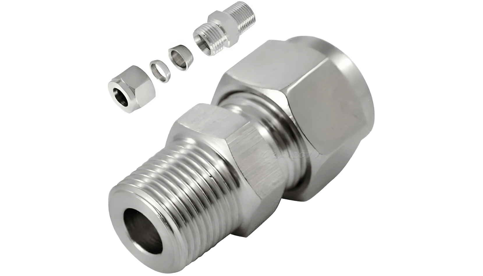 SS 304 Male Connectors
